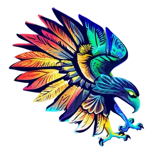 Mexican Eagle In Sunset PNG Gpd