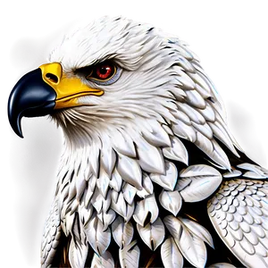 Mexican Eagle In Traditional Art PNG Lhx