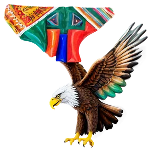 Mexican Eagle Modern Art PNG 42 PNG