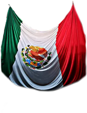 Mexican Flag Display PNG image