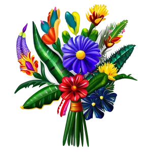 Mexican Floral Bouquets Png 06202024 PNG image