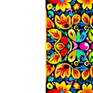 Mexican Floral Motifs Png 06202024 PNG image