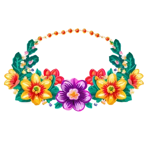 Mexican Flower Garlands Png 06202024 PNG image