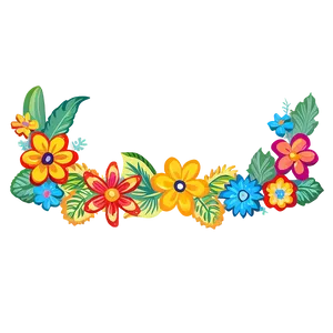 Mexican Flowers Fiesta Decor PNG Jee71 PNG
