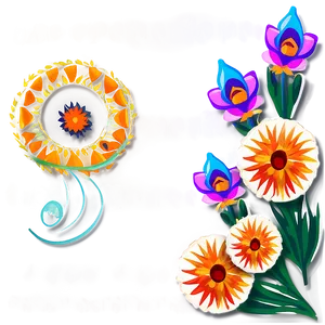 Mexican Flowers For Day Of The Dead PNG 06202024 PNG
