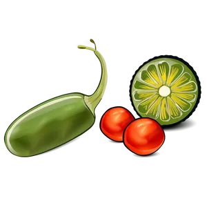 Mexican Food Cooking Ingredients PNG Kby51 PNG