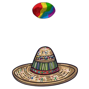 Mexican Hat Drawing PNG Kjj87 PNG