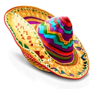 Mexican Hat Drawing PNG Vmx PNG