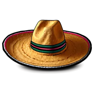 Mexican Hat Illustration PNG 4 PNG