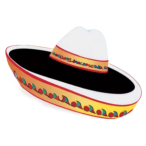 Mexican Hat Outline PNG Wkb33 PNG