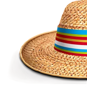 Mexican Hat With Ribbons PNG Arm