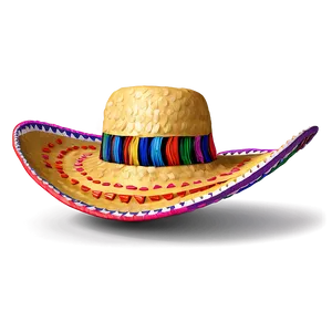 Mexican Hat With Ribbons PNG Etj85 PNG