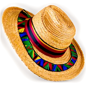 Mexican Hat With Ribbons PNG Ewh18 PNG