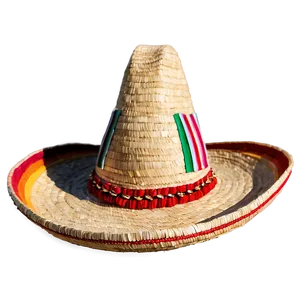 Mexican Hat With Tassels Png 06122024 PNG image