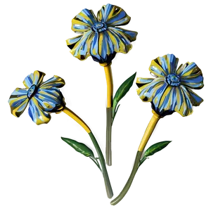 Mexican Marigold Flowers PNG 9
