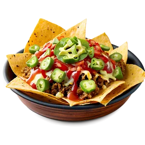 Mexican Nachos Supreme Png 06122024 PNG image