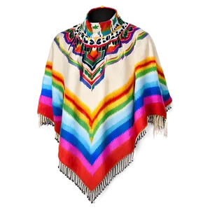 Mexican Poncho As Art PNG 54
