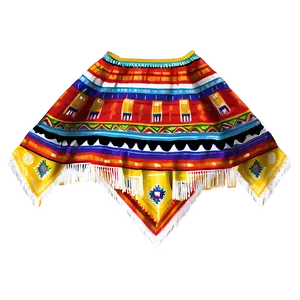 Mexican Poncho Cultural Icon Png 06282024 PNG image