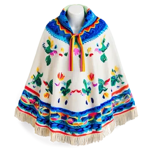 Mexican Poncho For Celebration PNG 81