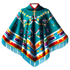 Mexican Poncho For Special Occasions PNG 06282024