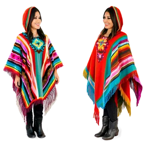 Mexican Poncho With Fringe PNG Ivt98 PNG