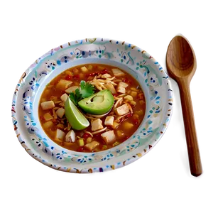 Mexican Pozole Soup PNG 56