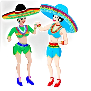 Mexican Salsa Dance Png Pqk10 PNG image