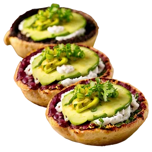 Mexican Sopes Dish PNG 90