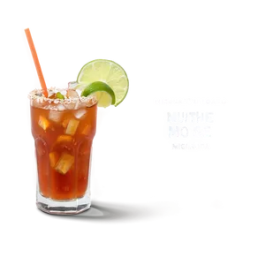 Mexican Style Michelada PNG Fws59