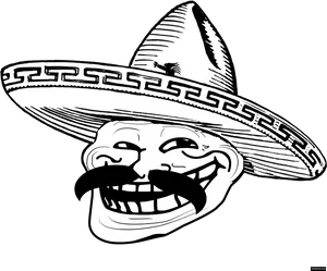 Mexican_ Troll_ Face_ Meme.jpg PNG image