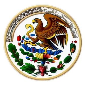 Mexico Eagle Heritage Illustration Png Nvp95 PNG image