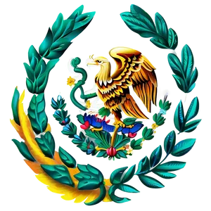 Mexico Eagle National Emblem Png 27 PNG image