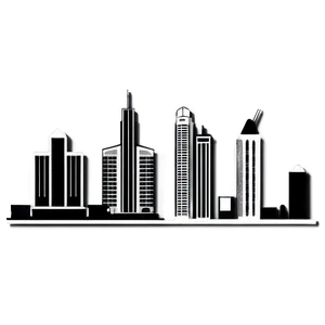 Miami City Skyline Outline Png 57 PNG image