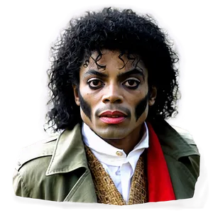 Michael Jackson 1980s Look Thriller PNG Wab PNG