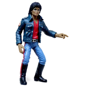 Michael Jackson Thriller Action Figure Png 06252024 PNG image