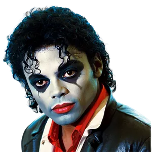 Michael Jackson Thriller Makeup Png Ahj99 PNG image