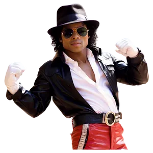 Michael Jackson Thriller Theme Party PNG Nvt