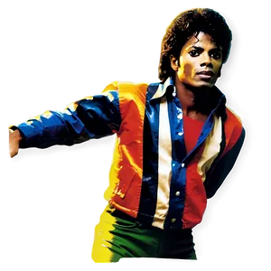 Michael Jackson Thriller Vinyl Cover PNG 06252024