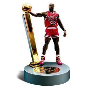 Michael Jordan Championship Trophy Png 05212024 PNG image