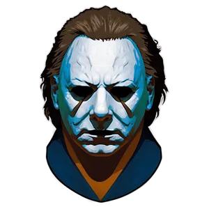 Michael Myers Face Silhouette PNG Hfb