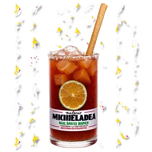 Michelada With Hot Sauce PNG Qrq