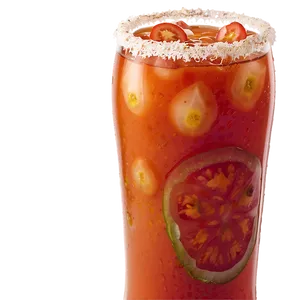 Michelada With Tomato Juice Png 06272024 PNG image