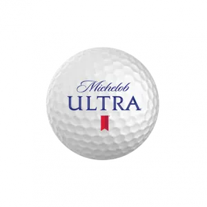 Michelob Ultra Branded Golf Ball PNG image
