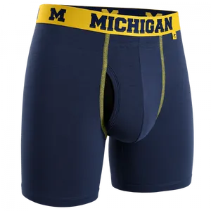 Michigan University Boxer Shorts PNG image