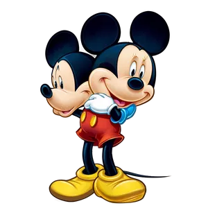 Mickey And Minnie Family PNG Gol