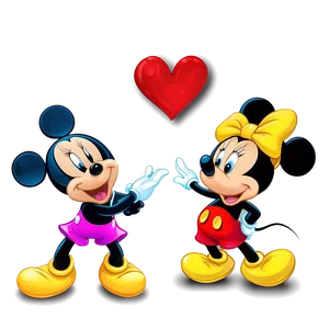 Mickey And Minnie Forever Love PNG 46 PNG