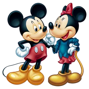 Mickey And Minnie Friends Png Kgd62 PNG image