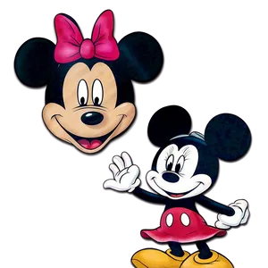 Mickey And Minnie In Paris PNG Ygf96 PNG
