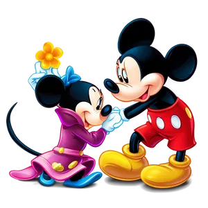 Mickey And Minnie Magical Moment PNG Ack65 PNG
