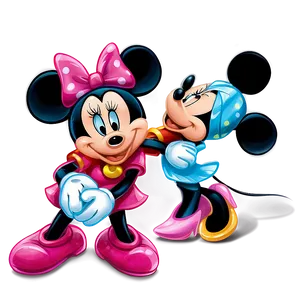 Mickey And Minnie Romantic Getaway PNG 06122024 PNG
